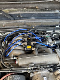 Land Rover discovery 2 coil relocation kit with new coils and wires