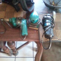 Makita Drill And Sander And  Hercules Grinder