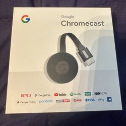 Google Chromecast (2nd Generation) HD Media Streamer - Black (GA3A00097-A03-Z01)