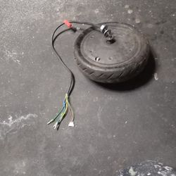 Llanta Trasera Para Scooter Eléctrico Con Motor Y Llanta Trasera Normal