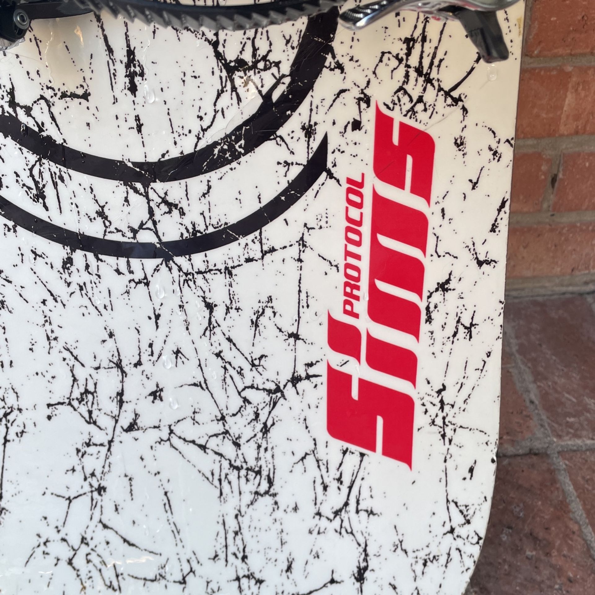 SIMS Protocol 158cm Snowboard with K2 Sonic Bindings for Sale in