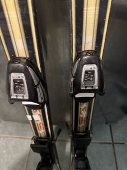 Salomon C509 Ski Bindings with Skis