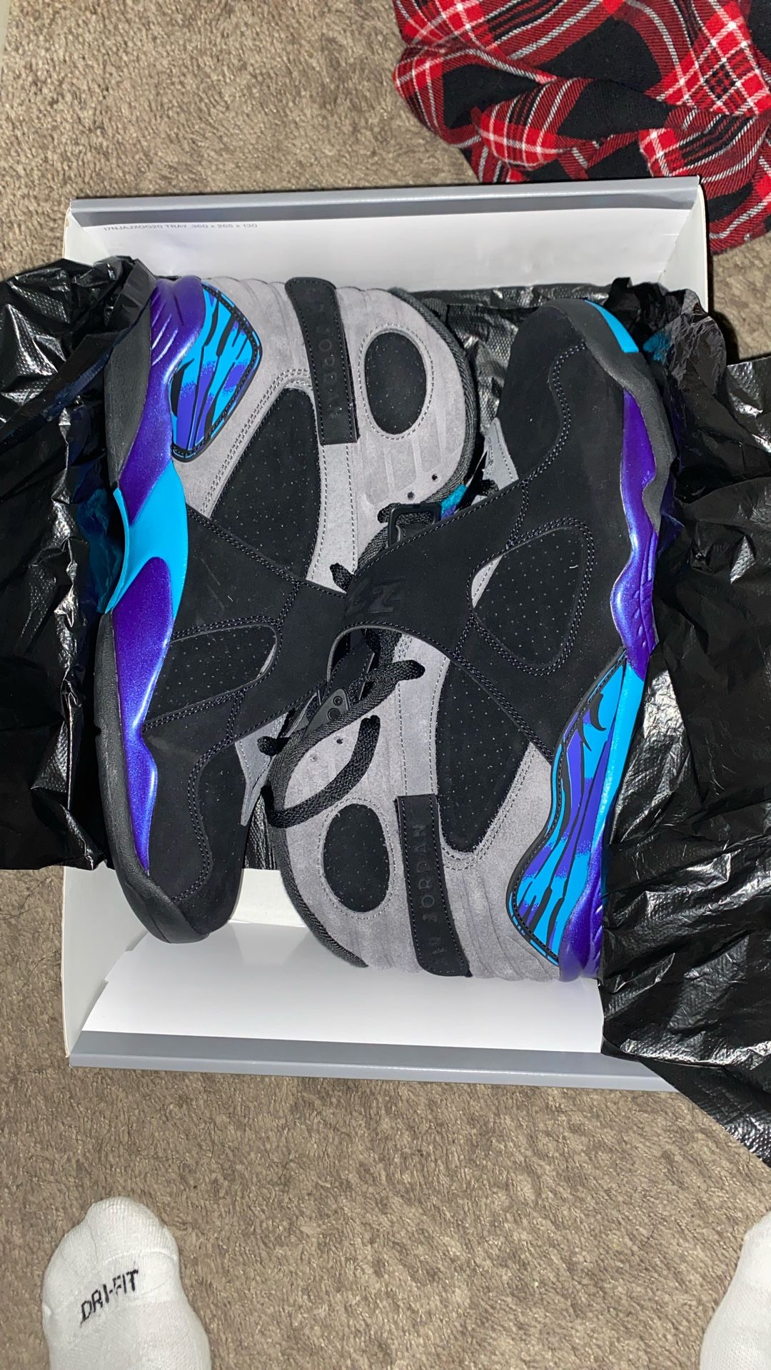 Retro Jordan 8s “aquas” Size 13