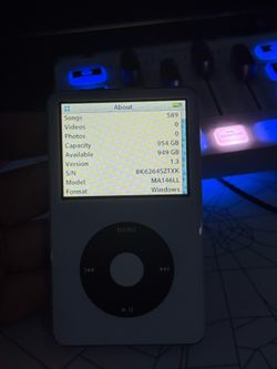 Modded Ipod 1TB 5th gen