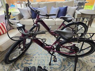 LOW MILES! Aventon Pace 350 Next-Gen e-bikes ($750 each) PLUS Saris Freedom EX hitch rack ($300)