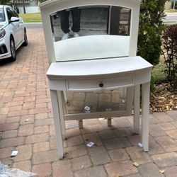 Makeup Table With Drawer