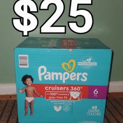 48 Diapers Pampers Cruisers #6