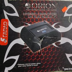 Orion 5 Farad Capacitor Brand New Very Nice Unit $150firm Price Pickup Only Serious Buyers Please Yes It Is Avaliable 