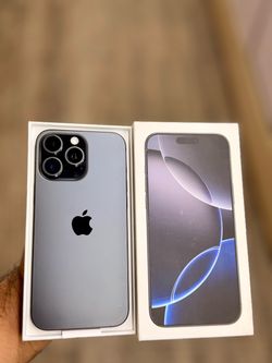 iPhone 16 pro max Unlocked
