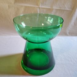 Beautiful Large Green Glass Vase