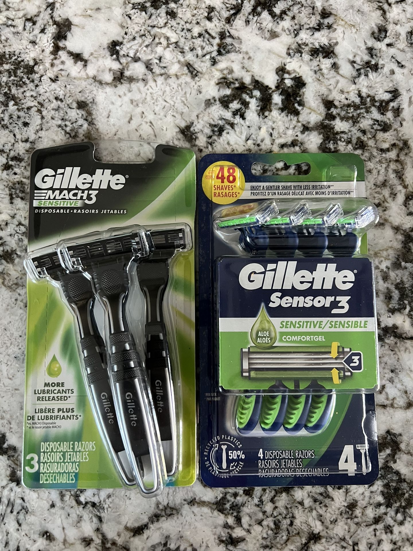 Men’s Gillete Razors