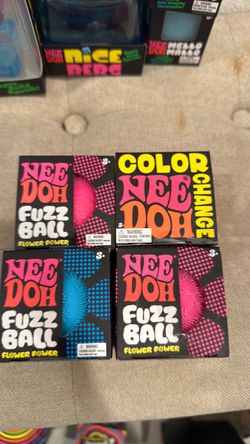 Nee Doh Fuzz Ball & Color Change