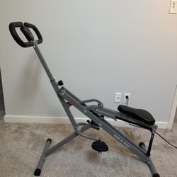 Sunny Health & Fitness Row-N-Ride Squat Assist Trainer – $60