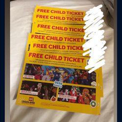 Lego Land Kids Tickets 