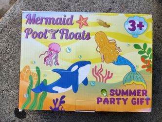 Mermaid pool floatie