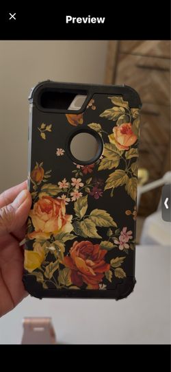 iPhone 12 flower print case