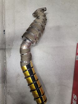 38mm Wastegate Dump Pipe/ Silencer 