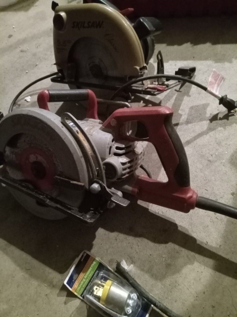 Classic Skil Saw And Wormdrive Mag77lt