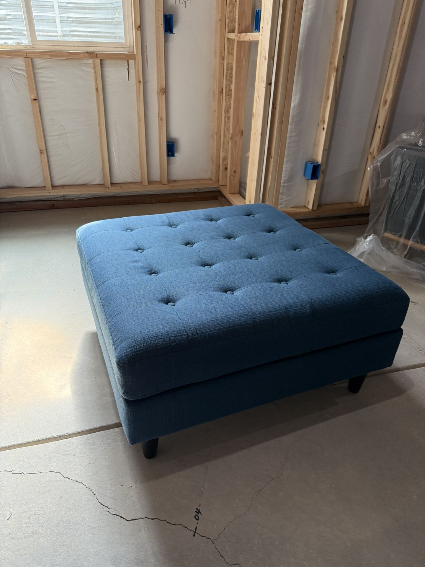 Coffee Table / Foot Stool Blue