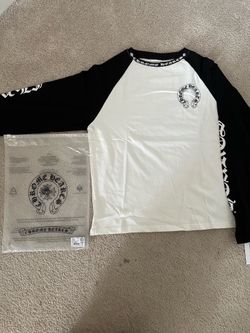 White & Black Chrome Hearts Long Sleeve Size Medium