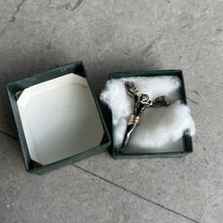 Black Gold Plated Christ Pendant