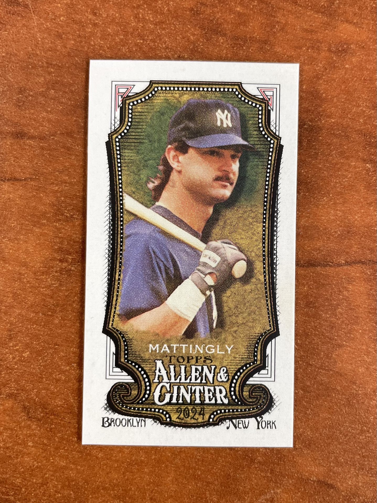 TOPPS 2024 ALLEN & GINTER DON MATTINGLY [MINI] #294