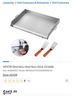 VEVOR Stainless steel Non-Stick Griddle