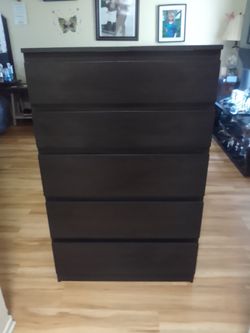 CHEST OF 5 DRAWERS