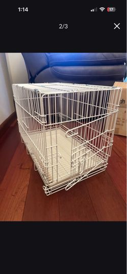 White pet animal cage brand new