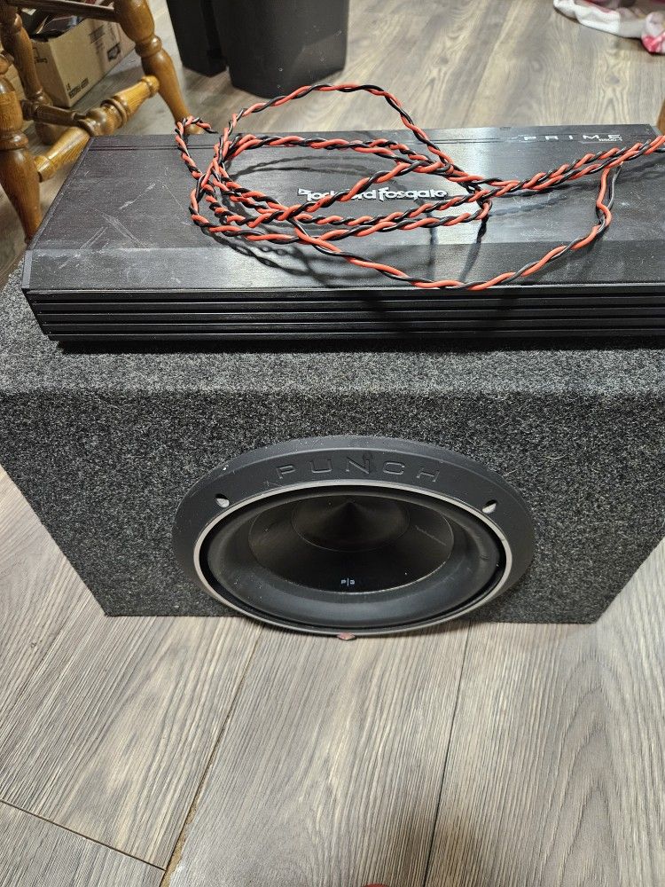 Rockford P3 And Amp