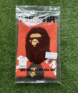 Bape Orange College Tee 