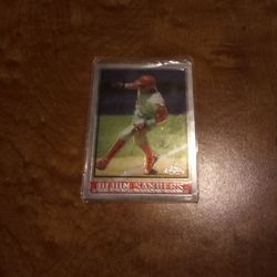 Deion Sanders Baseball Card