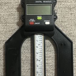 Wixey Digital Height Depth Gauge Gage Metric SAE Measuring Router Table Saw Tool