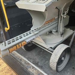 NEW! MUD MIXER.  Portable Concrete Mixer.  With Electric Power Motor. 