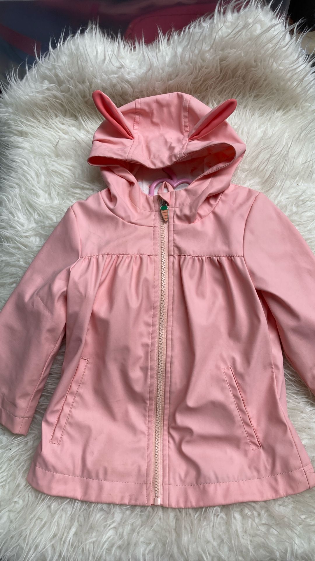 Toddler Bunny Easter Raincoat