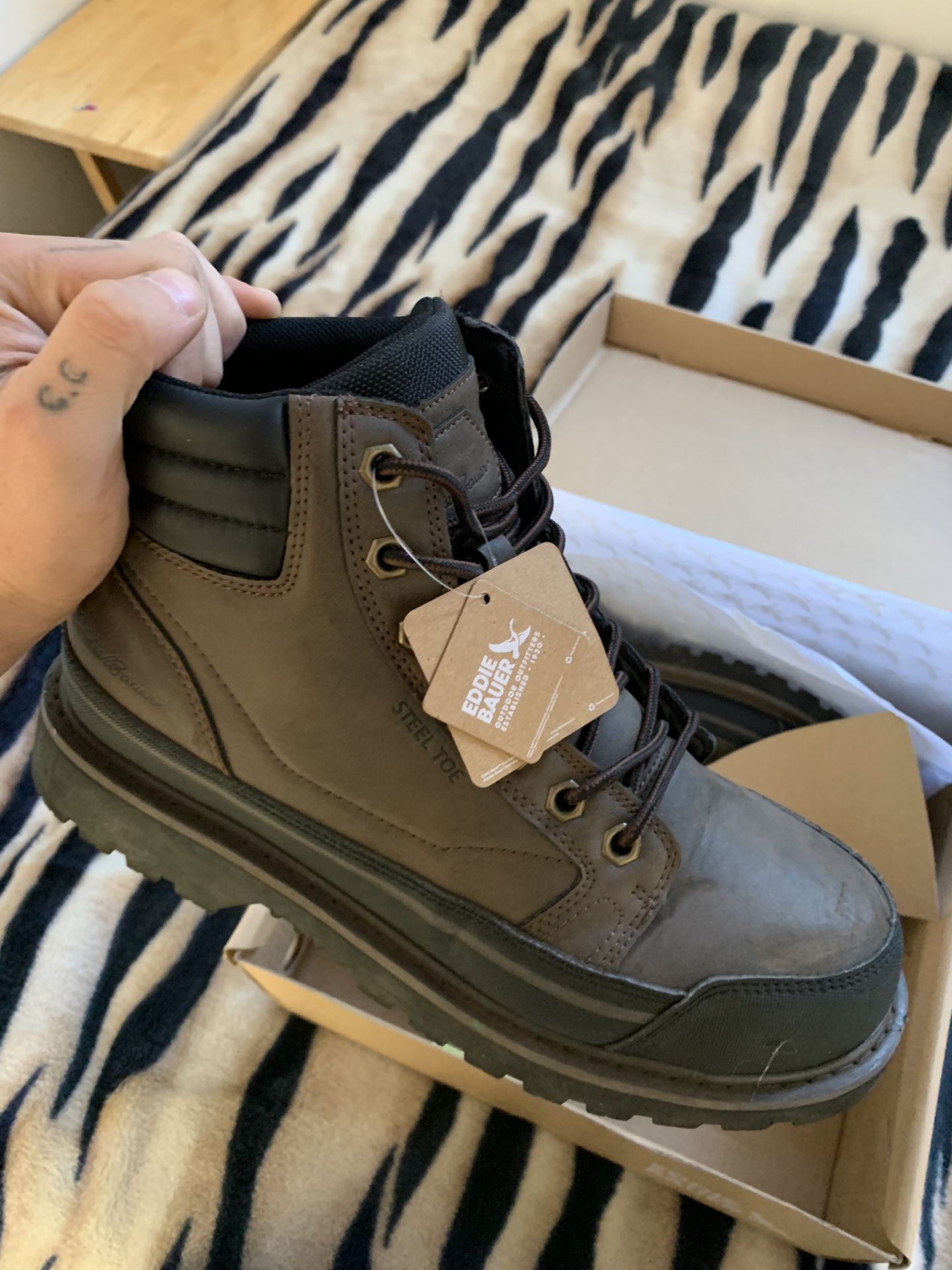 EDDIE BAUER WORK BOOTS