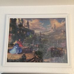 Disneys CINDERELLA Framed Puzzle 