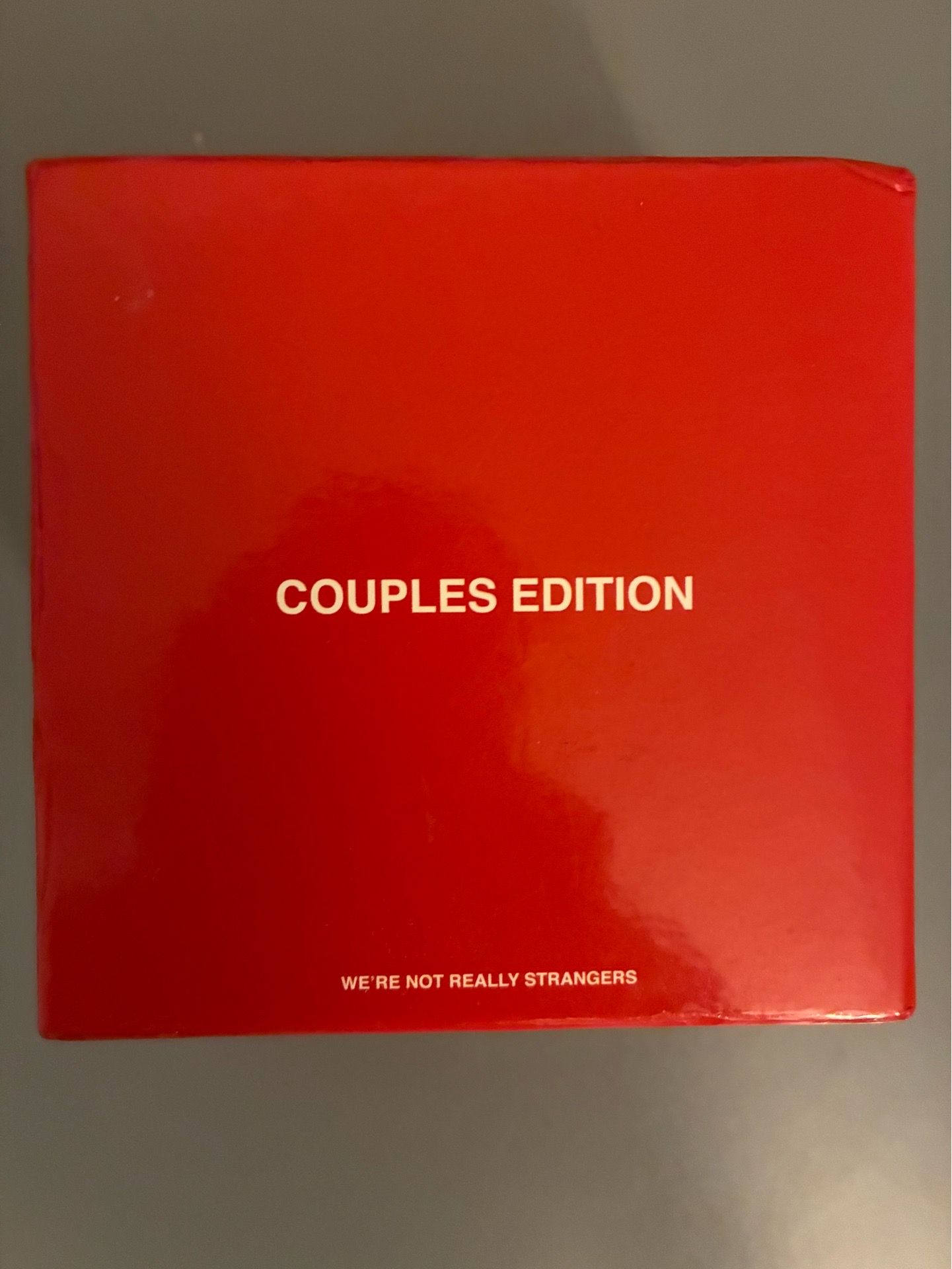 We’re Not Really Strangers: Couples Edition