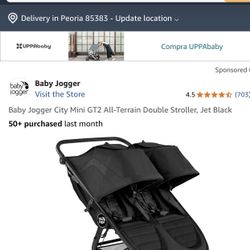 Baby Jogger Double Stroller