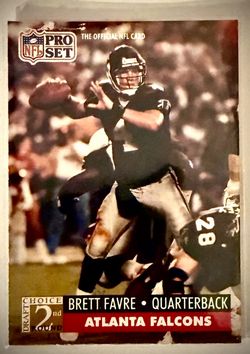 Brett Favre Rookie Card Authenticity Guarantied