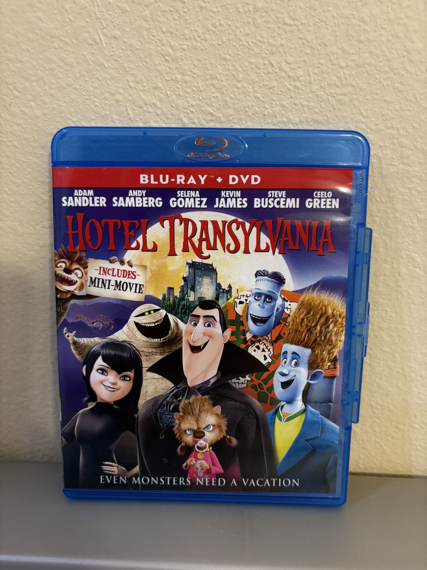 Hotel Transylvania (Includes Mini Movie) Blu-Ray & DVD Movie Set