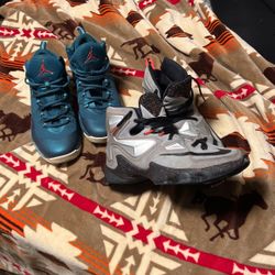  Jordan’s And LeBrons Shoes 