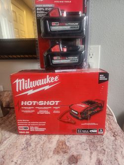 Milwaukee M18 with batteries and charger firm price