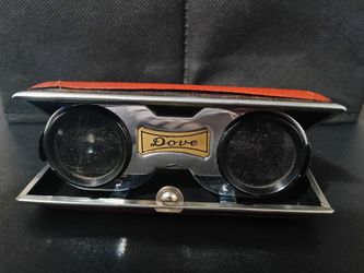 Vintage DOVE folding opera glasses $40 obo