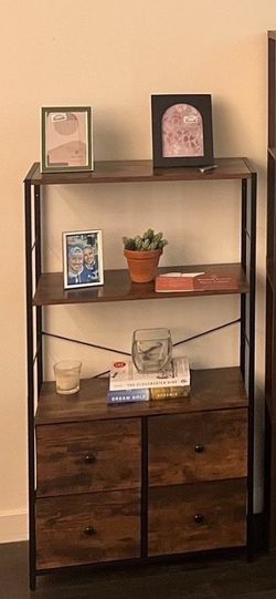 Bookshelf With Drawers