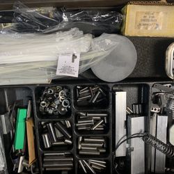 Machinist tool box full of tools