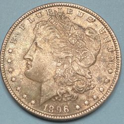 1896-P  UNITED STATES MORGAN SILVER DOLLAR