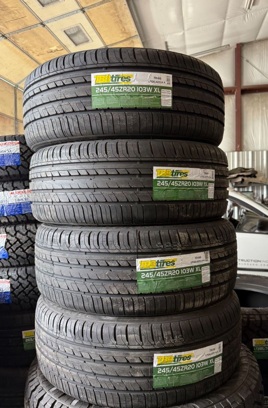 245/45/20 HT TBB Tires