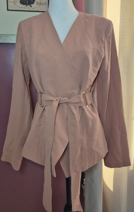 Mustard Seed Dusty Rose Blazer - Size Large