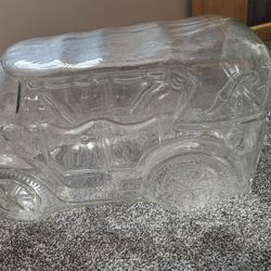 Vintage Libby Jar Hearse Antique Car